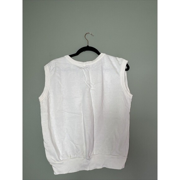 Maverick Sleeveless Sweatshirt Vintage 80s Style Women’s XL Made In USA - Picture 3 of 8